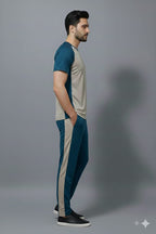 Men’s Dry-Fit Tracksuit-Mouse Skin/Zinc Combo #170