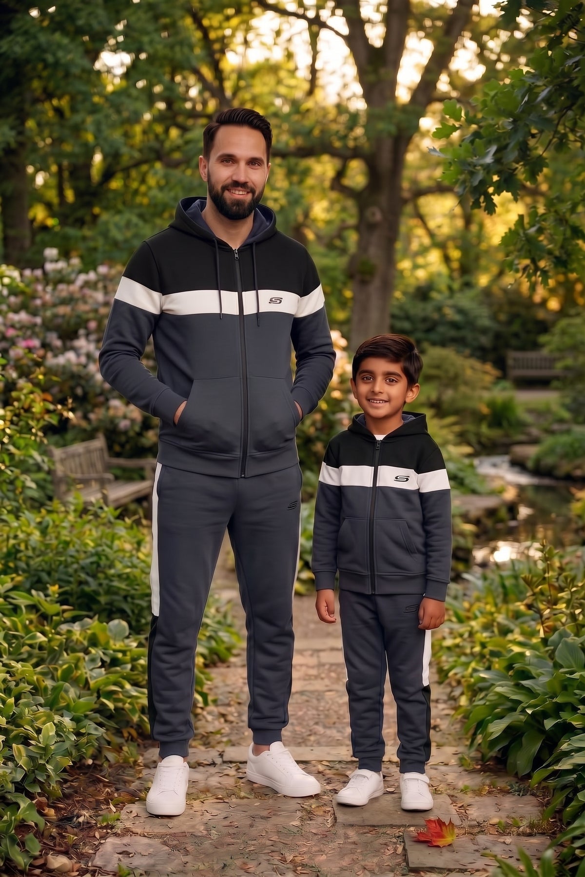 Gray, black, and white superwear from My Store's Father's Style Edition #403, featuring a modern, stylish design.