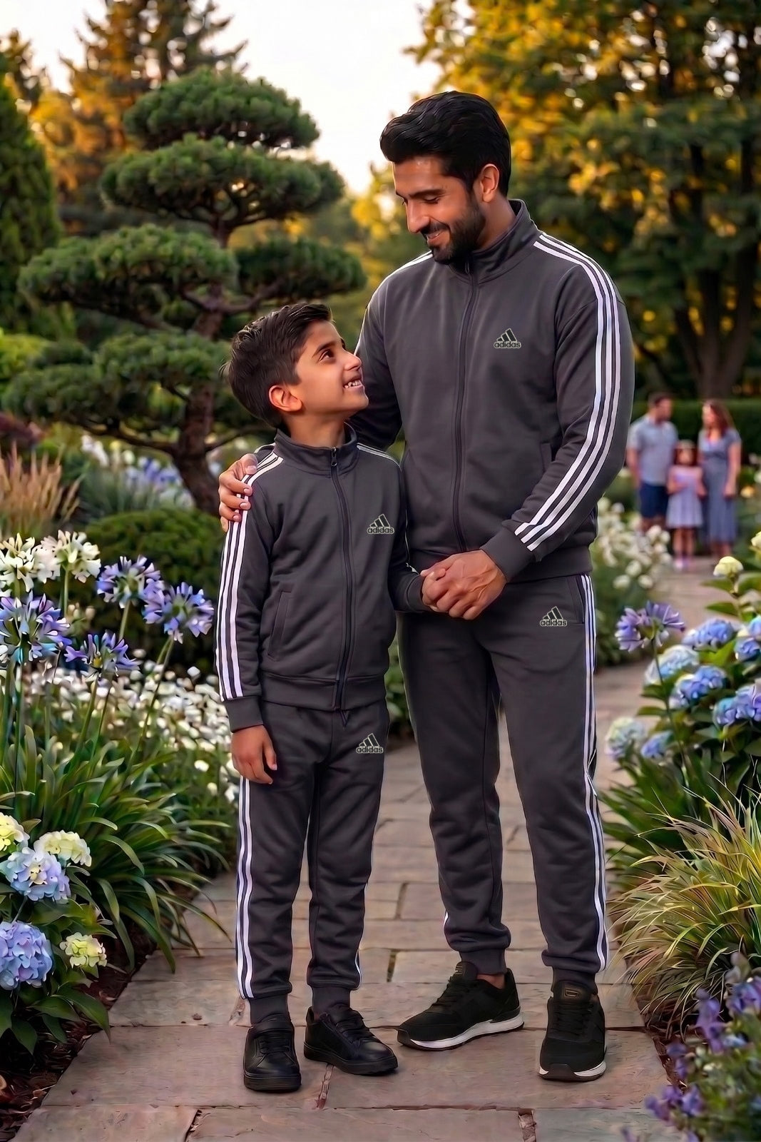 Gray Adi superwear mock neck sweater in Father's Style Edition, featuring a cozy fit and stylish design by My Store.