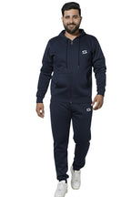 Premium-Black-Micro Fleece Tracksuit For Men - Superwear