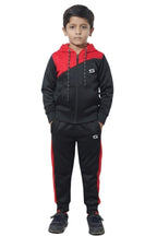 Kid's Only-Black & Red-Premium Tracksuit - Superwear