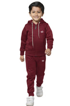 Kid's Only-Maroon-Premium Tracksuit - Superwear